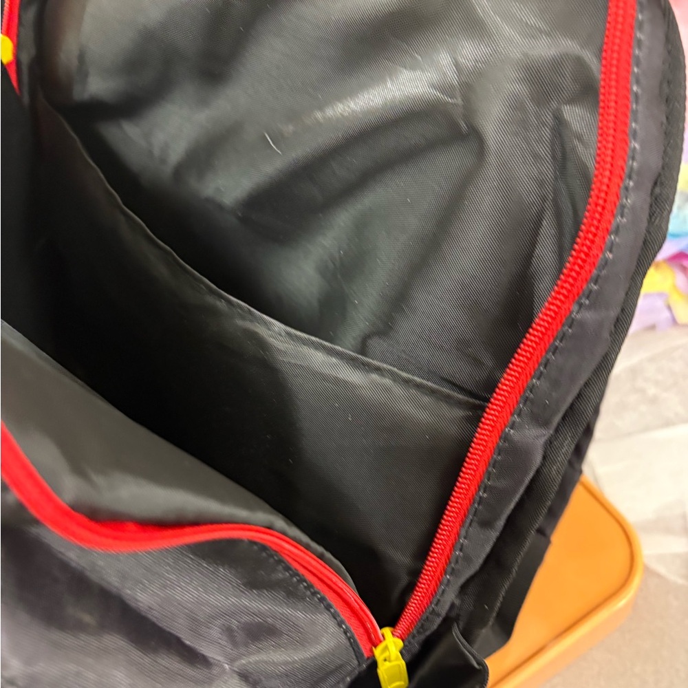 Pikachu Black Backpack with Red Poke Ball Charm Coin Pouch - Picture 12 of 13